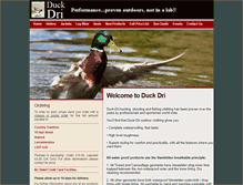 Tablet Screenshot of duckdri.co.uk